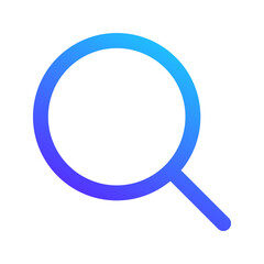 search gradient fill icon