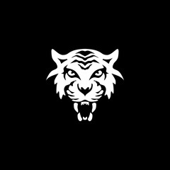 Tiger logo. Tiger vector illustration.