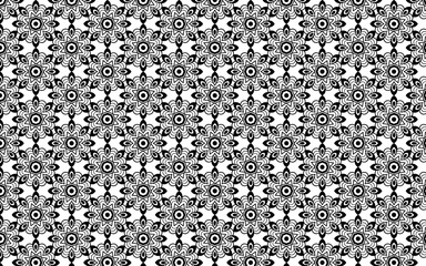 Decorative Element seamless pattern, circle decoration