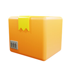 3d Package icon object