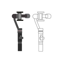 Vector gimbal illustration design.