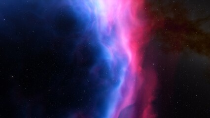 Colorful space galaxy cloud nebula. Stary night cosmos. Universe science astronomy. Supernova background wallpaper
