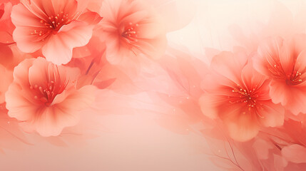 The floral wallpaper is a combination of light red and white that is pleasing to the eye. There is a field for entering text.