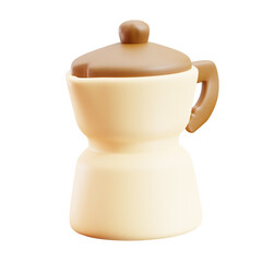 mocapot 3d illustation