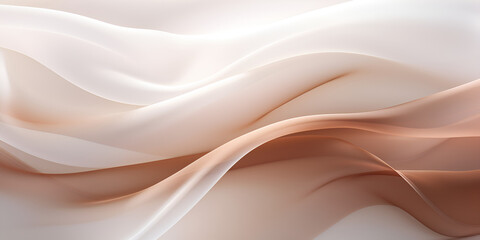 Graceful Threads: The Sheen of Opulent Beige Ivory Silk, Chic and Sophisticated Beige Ivory Luxury Cloth