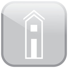 Digital png illustration of brick with house on transparent background