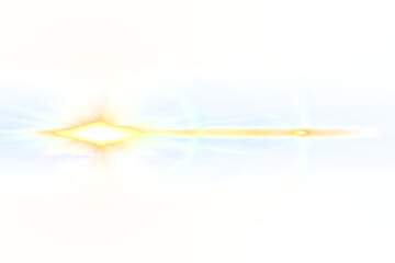 Digital png illustration of light spot on transparent background