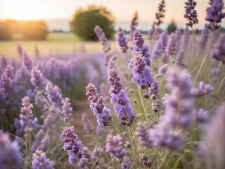 Sun-kissed lavender
