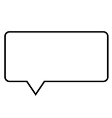 Naklejka premium Digital png illustration of white speech bubble on transparent background