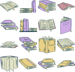 Book Illustration Set