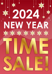 NEW YEAR TIME SALE POSTER