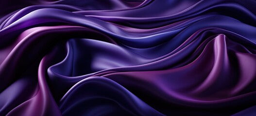 Obraz premium Tranquil Flow: Abstract Art with Wavy Lines and Dreamy Colors
