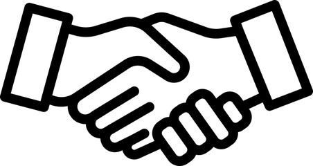 Handshake Icon - Symbol of Agreement and Unity