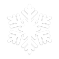 Vector copo de nieve
