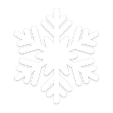 Vector copo de nieve