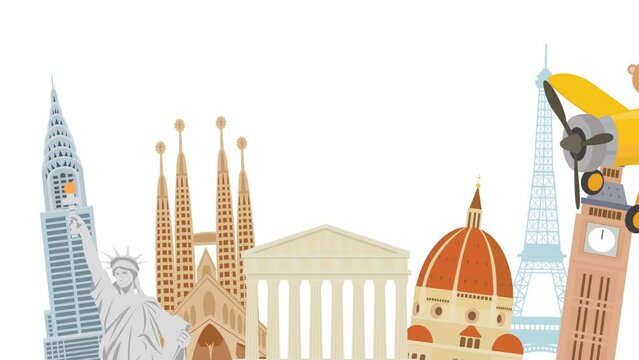 クマとウサギの世界旅行　