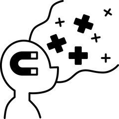 Obraz premium manifestation icon