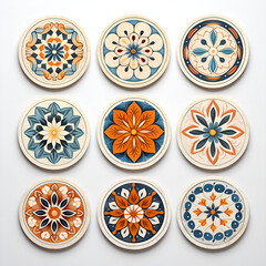 Collection of Decorative Circular Plates