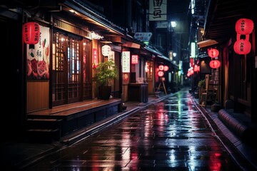 Fototapeta premium 日本の京都風のの町並み（京都・奈良・寺院・神社） 