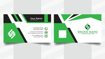 Modern clean business card template design for you