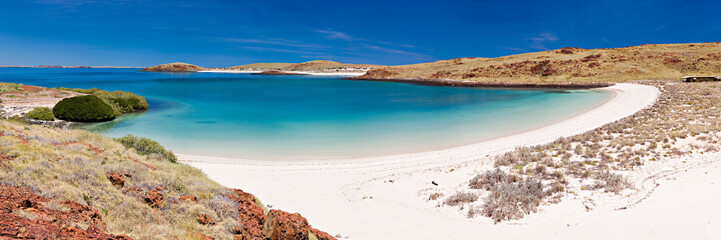 Whalers Bay on Malus Island, Dampier Archipelago, Pilbara, Western Australia.