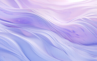 Soft lilac smoke waves create a tranquil, underwater-like abstract background.