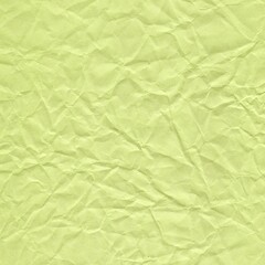 soft green paper crumpled for background