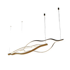 chandelier on the ceiling isolated on transparent background, hanging lamp, pendant light, 3D illustration, cg render
