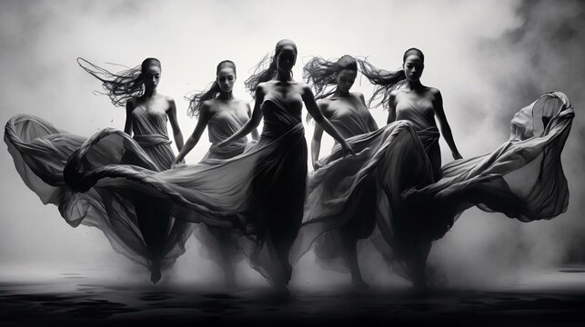 Photography of a group of dancers