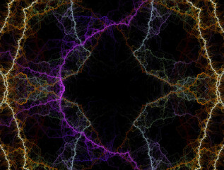 Imaginatory fractal abstract background Image