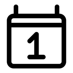 calendar line icon