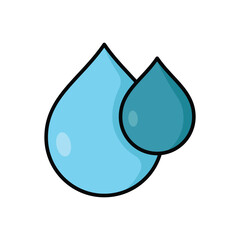 water drop icon vector design template simple and clean