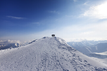 Top station of ropeway