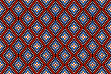 Ethnic handmade beautiful art. Ethnic abstract floral art . folk embroidery, Peruvian, Indian, Asia, Moroccan, Turkey, and Uzbek style. Aztec geometric art ornament print.