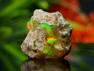 Natural Ethiopian Opal Loose Gemstone