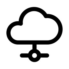 Cloud Technology icon. Cloud Computing icon