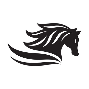Horse logo images illustration