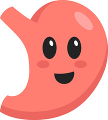 Fototapeta premium Cute Organ Character