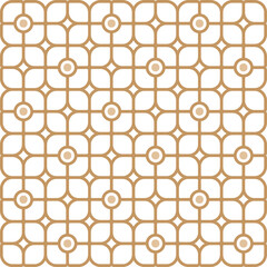 Fototapeta premium Elegant Classic Vintage Seamless Pattern