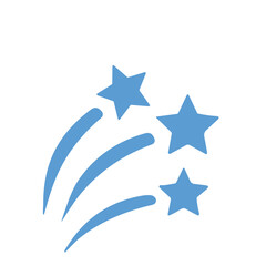 Abstract burst gold pattern fireworks set. 