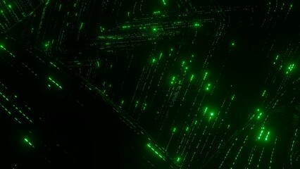 Naklejka premium Datentransfer, Matrix, Security, Internet, SSL, Verschlüsselung, Sicherheit, DSGVO, Internetleitung, Glasfaser, FTTH, Server, Virus, Maleware, Pishing, Viren, Hacking, Backup, binär, grün