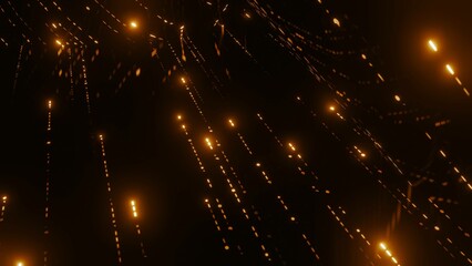 Datentransfer, Matrix, Security, Internet, SSL, Verschl&uuml;sselung, Sicherheit, DSGVO, Internetleitung, Glasfaser, FTTH, Server, Virus, Maleware, Pishing, Viren, Hacking, Backup, bin&auml;r, gold, orange