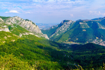 Vratsa Balkan Mountains, and the Vratsa town