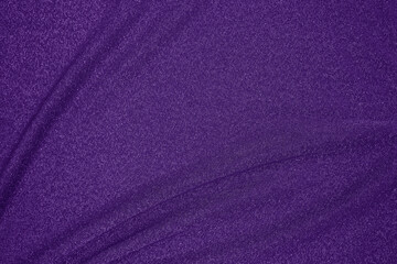 Trendy 80s, 90s, 2000s Background of draped dark purple fabric with silver lurex thread. Beautiful...