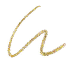 Abstract transparent glitter hand drawn cute scribble