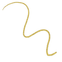 Abstract transparent glitter hand drawn cute scribble