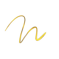 Abstract transparent glitter hand drawn cute scribble