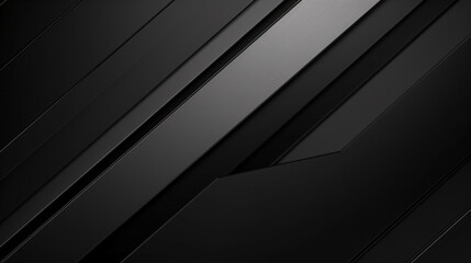 Black abstract background with lines. 3d rendering, 3d illustration.
