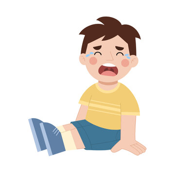 recommend clip art: tantrum child. illustration of a child sulking with his mother