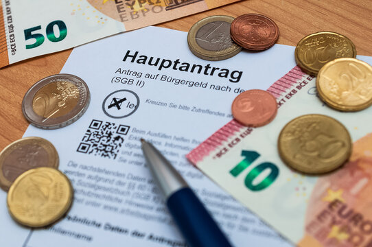 Antrag auf B&uuml;rgergeld in Deutschland